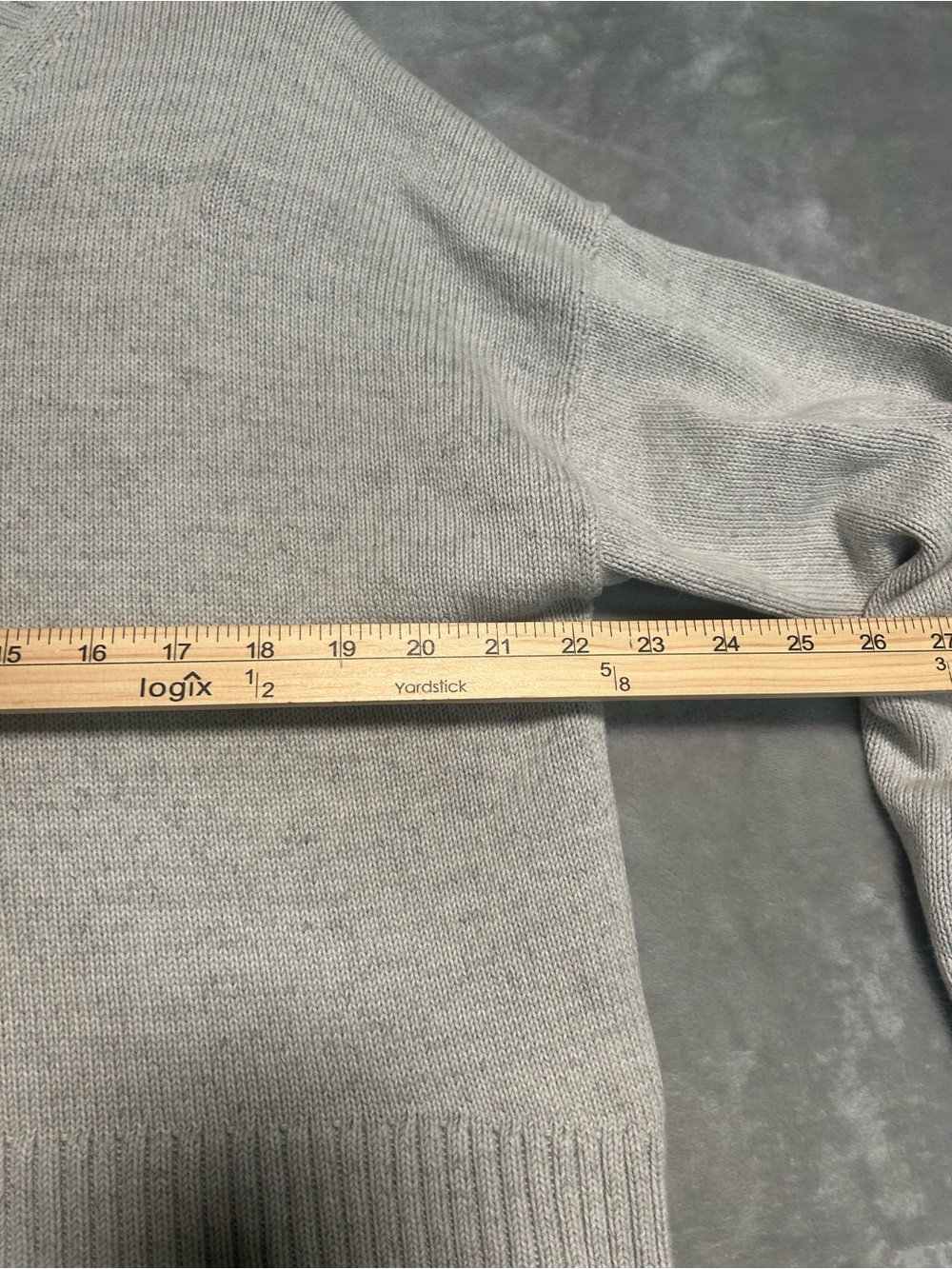 Everlane Crew Neck Knit Sweater Women’s Small Gray Cozy - Picture 6 of 7